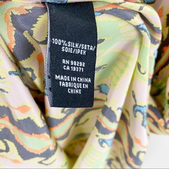 Tibi New York Silk Layla Ikat Dress - Picture 7 of 9